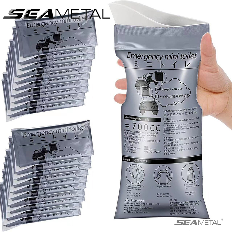 Home Bathroom Urinal - SEAMETAL 4PCS 자동차 비상 배뇨 가방