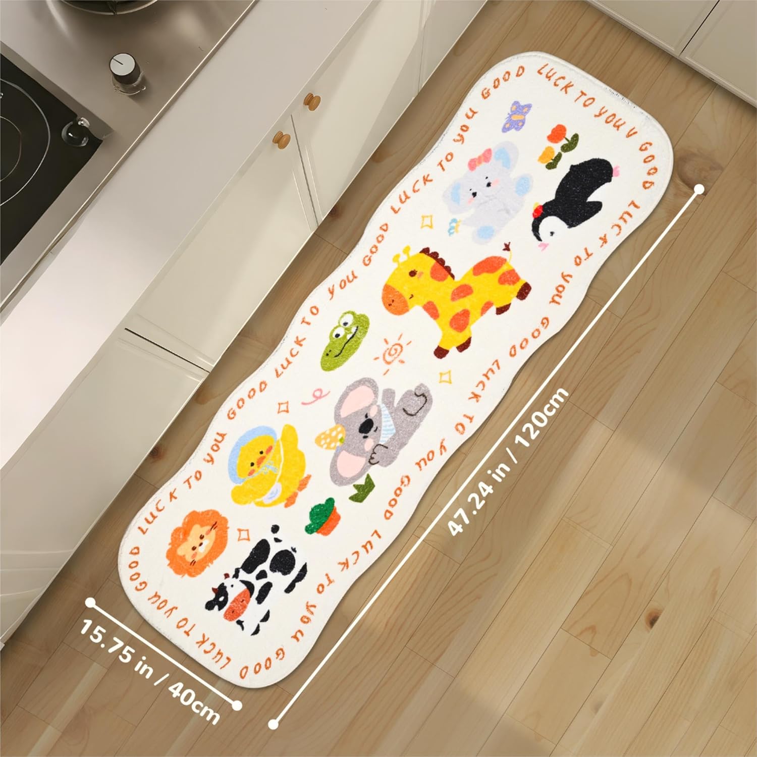 VIKAMA 만화 규칙 카펫 - 어린이 침실 사이드 러 - Home Bathroom Rules 리뷰 및 가격