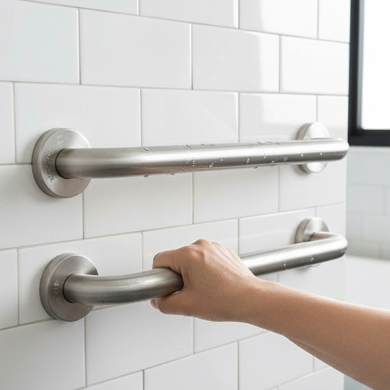 다양한 크기의 스테인레스 스틸 팔걸이, 높은 녹 방지성 - Home Bathroom Grab Bar 리뷰 및 가격