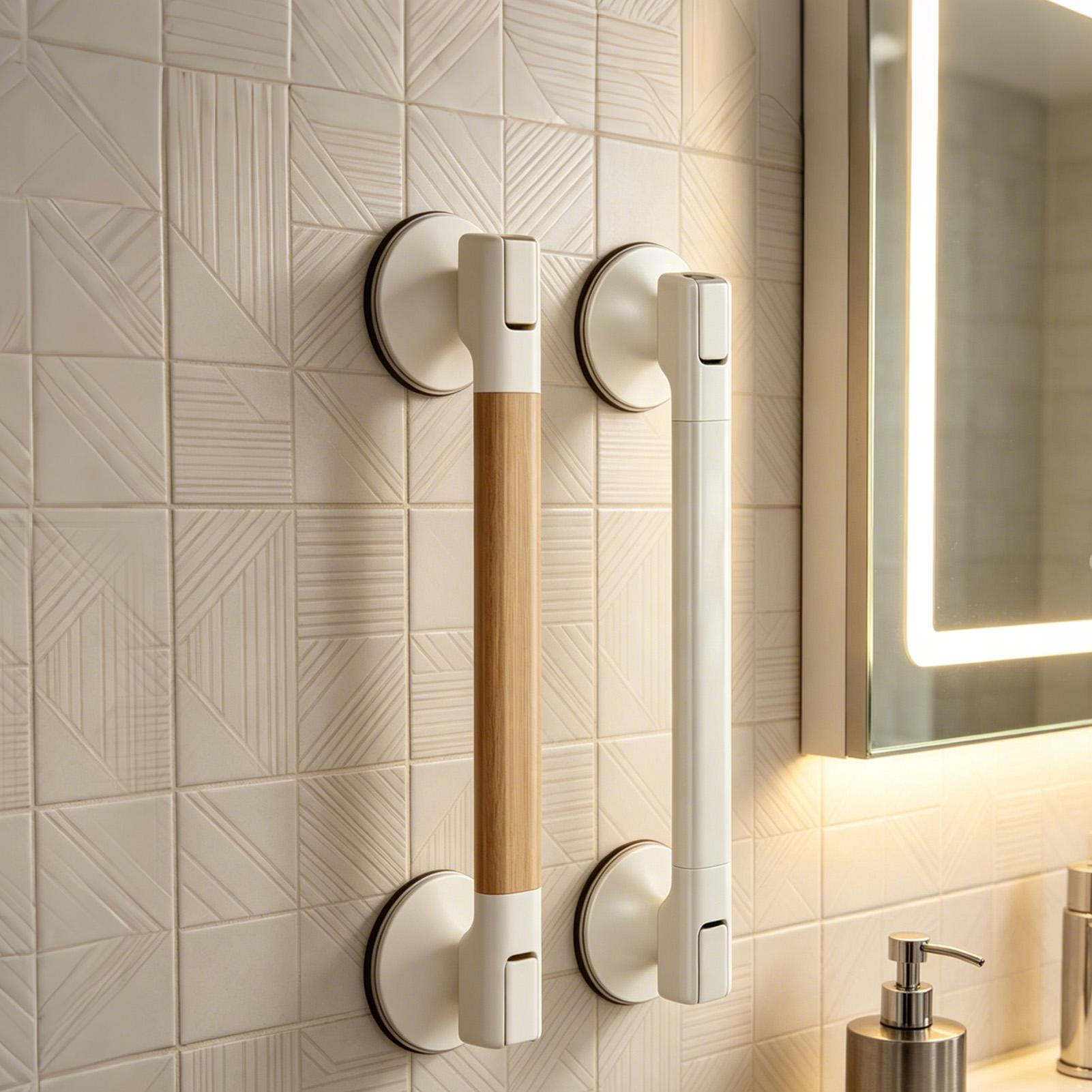 샤워 흡착컵 손잡이 목욕 보조 손잡이 낙상 방지 안전  - Home Bathroom Grab Bar 리뷰 및 가격