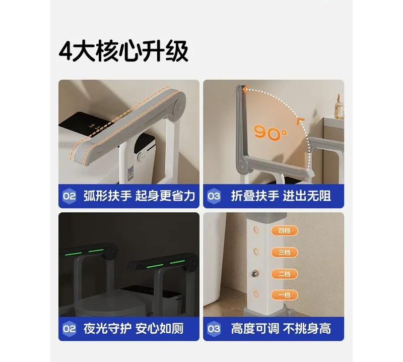 화장실 손잡이, 욕실 안전 손잡이, 노인 장애인 보조  - Home Bathroom Grab Bar 리뷰 및 가격