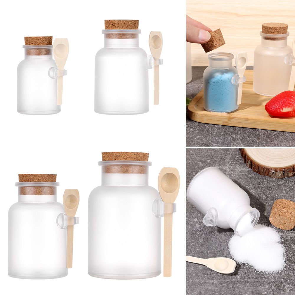 100-500g 휴대용 리필 가능 정리함 반투명 밀봉  - Bath Salts Jar 리뷰 및 가격