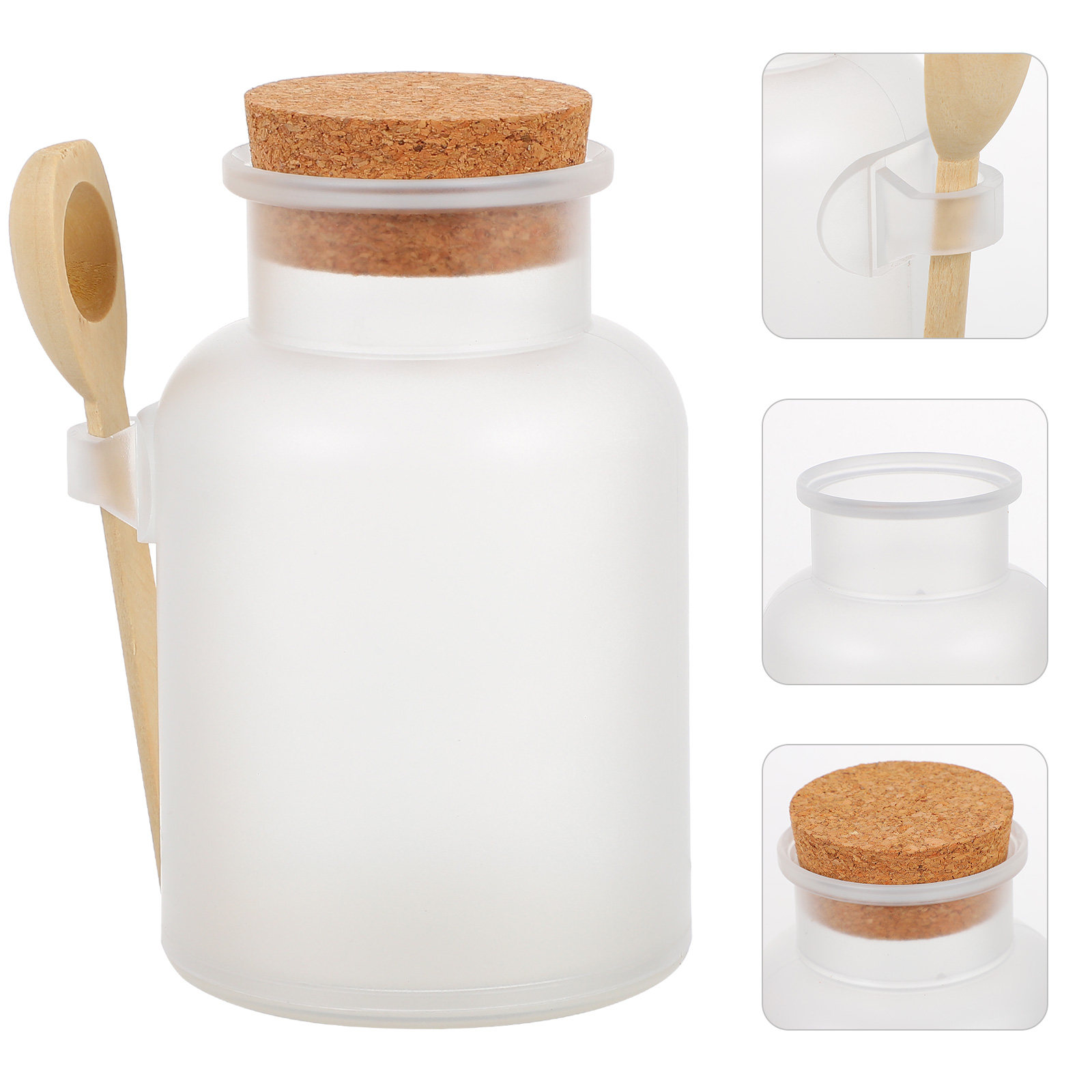 1Pcs 마스크 파우더 홀더 목욕 소금 병 소형 휴대용 - Bath Salts Jar 리뷰 및 가격