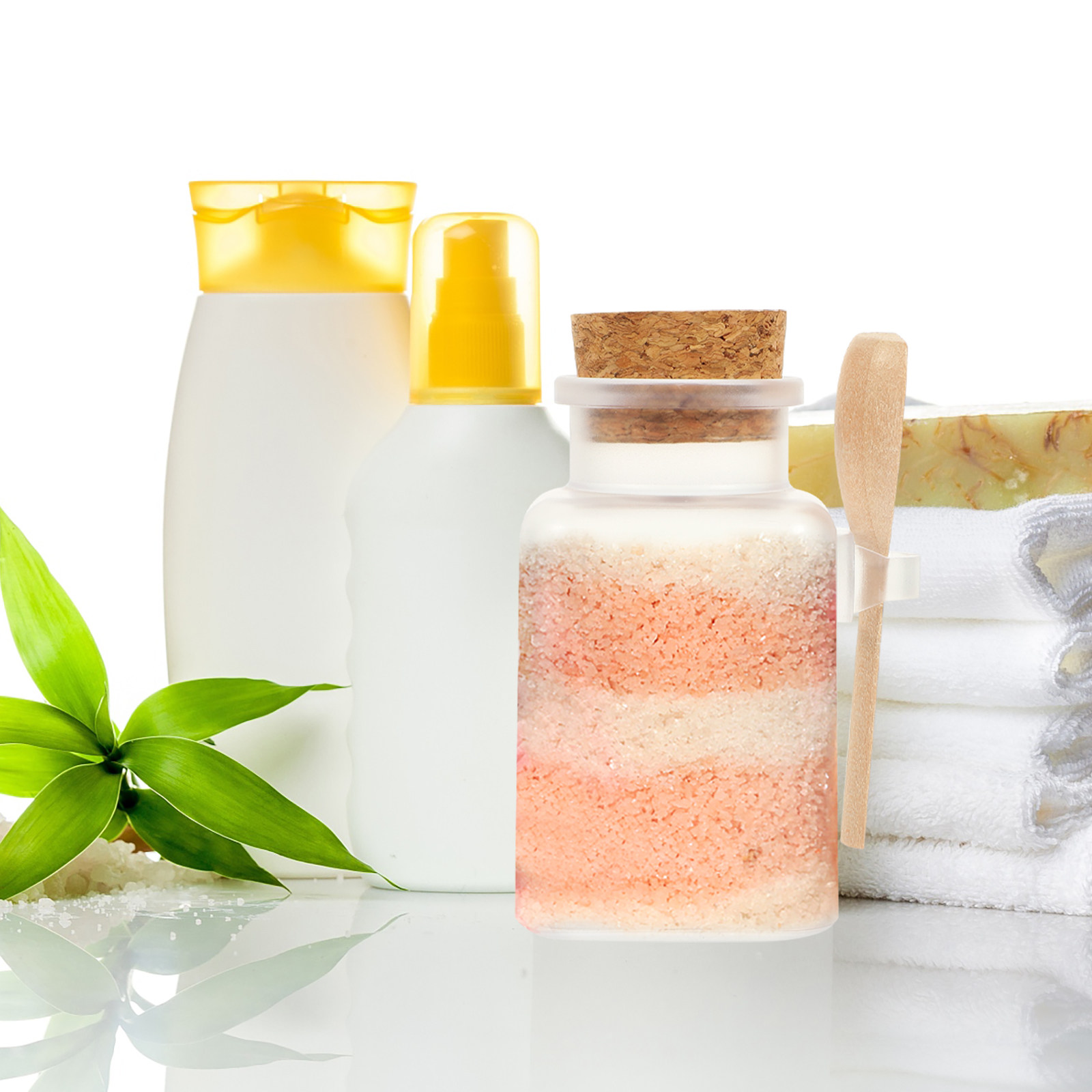 6Pcs 목욕 소금 병 세트 작은 휴대용 젖빛 플라스틱 - Bath Salts Jar 리뷰 및 가격